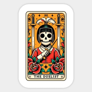 TAROT CARD - THE DUEALIST Sticker